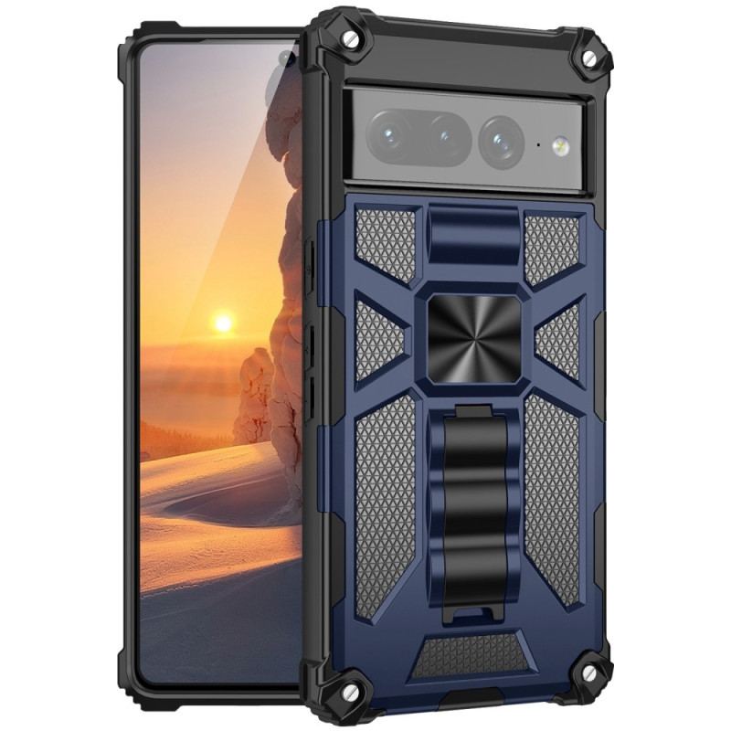 Capa Para Google Pixel 7 Pro Suporte Removível Bicolor