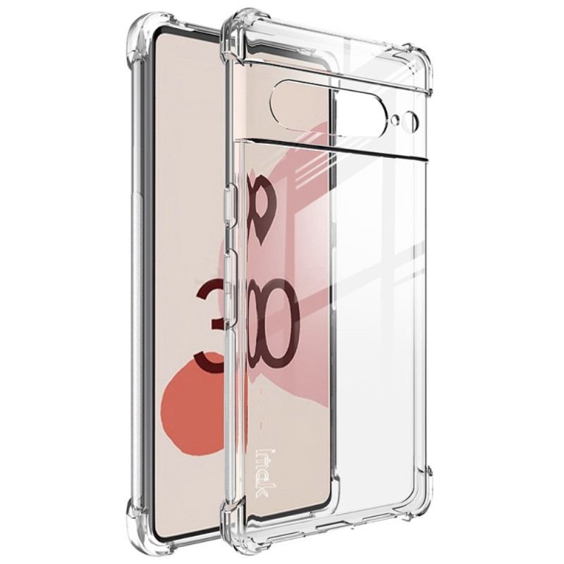 Capa Para Google Pixel 7 Pro Transparente Reforçado Imak