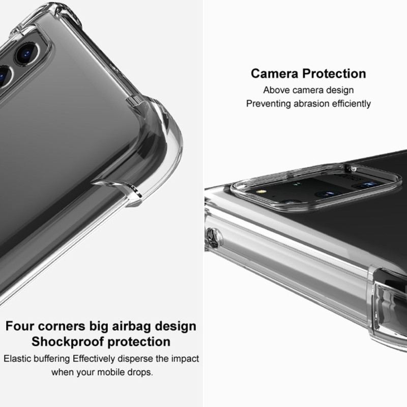 Capa Para Google Pixel 7 Pro Transparente Reforçado Imak