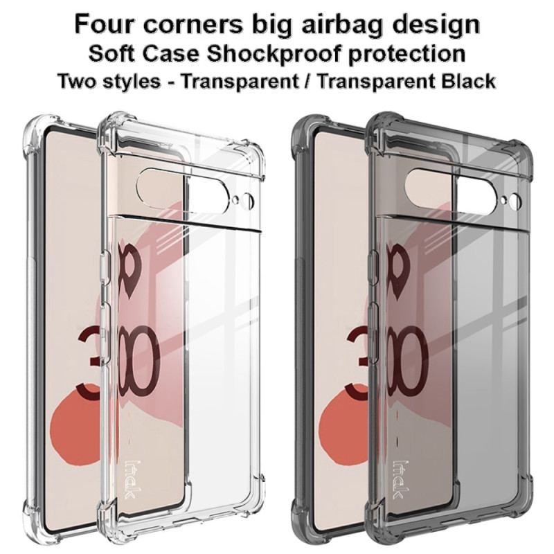 Capa Para Google Pixel 7 Pro Transparente Reforçado Imak