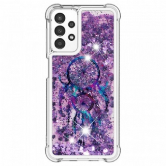 Capa De Celular Para Samsung Galaxy A13 Apanhador De Sonhos Glitter