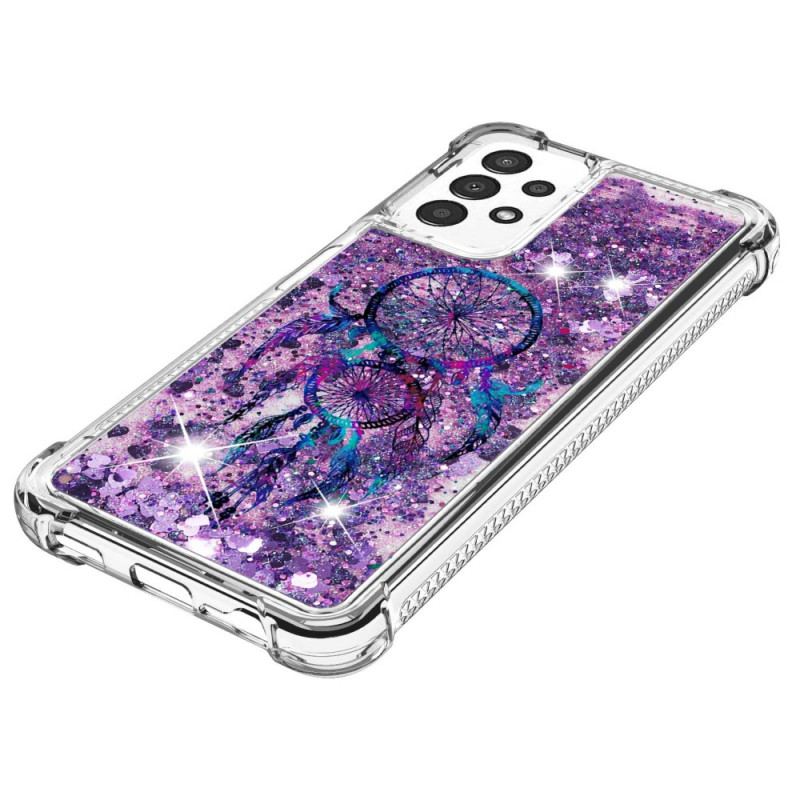 Capa De Celular Para Samsung Galaxy A13 Apanhador De Sonhos Glitter