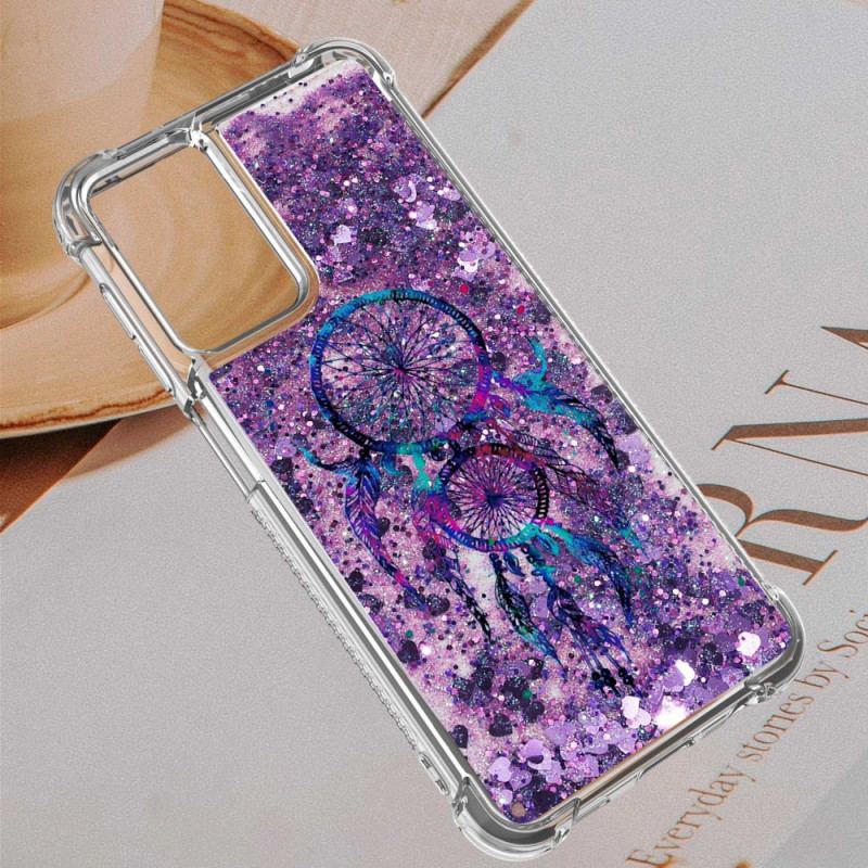 Capa De Celular Para Samsung Galaxy A13 Apanhador De Sonhos Glitter