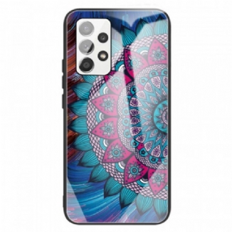 Capa De Celular Para Samsung Galaxy A13 Mandala Vidro Temperado