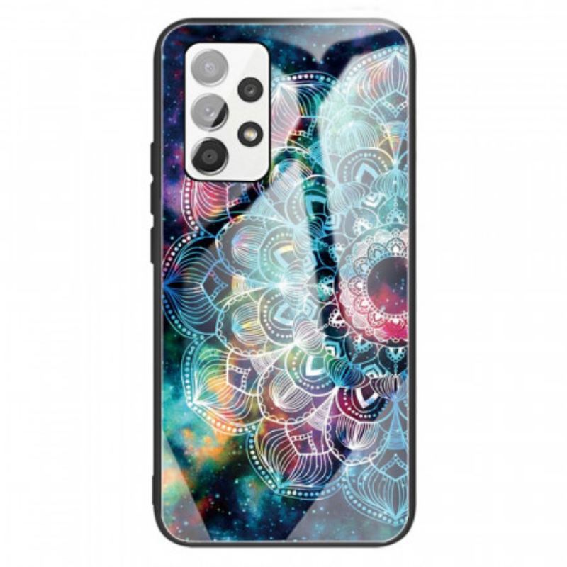 Capa De Celular Para Samsung Galaxy A13 Mandala Vidro Temperado