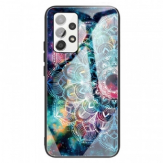 Capa De Celular Para Samsung Galaxy A13 Mandala Vidro Temperado