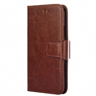 Capa Flip Para Samsung Galaxy A13 Estilo Vintage De Couro