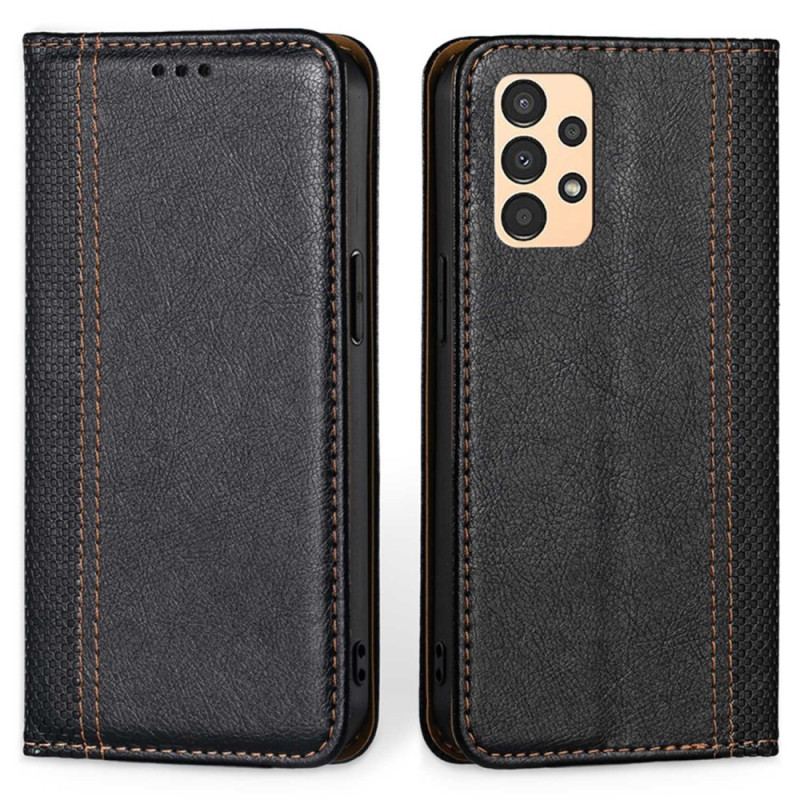 Capa Folio Para Samsung Galaxy A13 Estilo Vintage