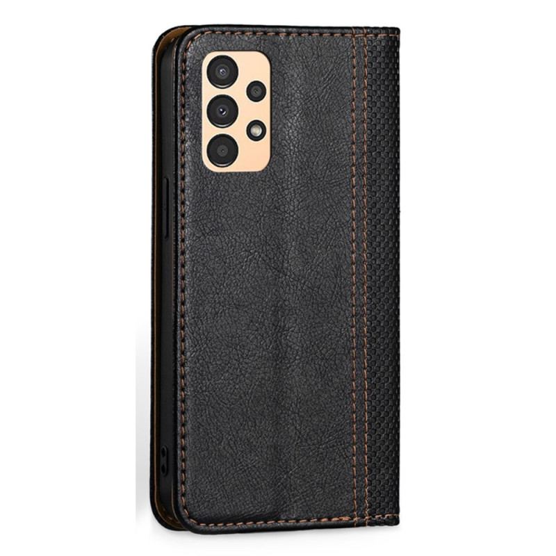 Capa Folio Para Samsung Galaxy A13 Estilo Vintage