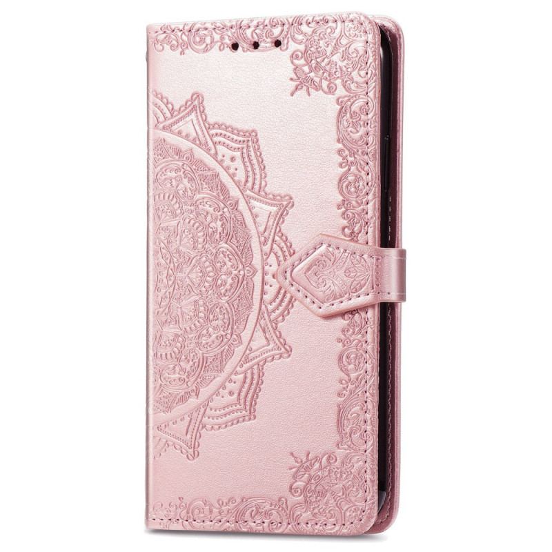 Capa Folio Para Samsung Galaxy A13 Mandala Idade Média