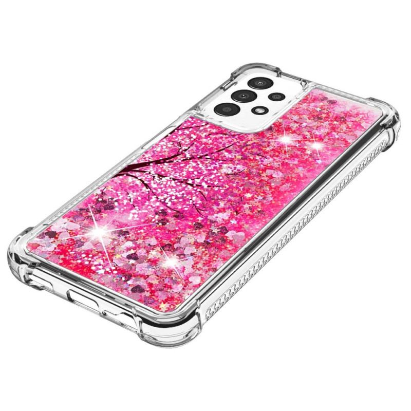 Capa Para Samsung Galaxy A13 Árvore Glitter