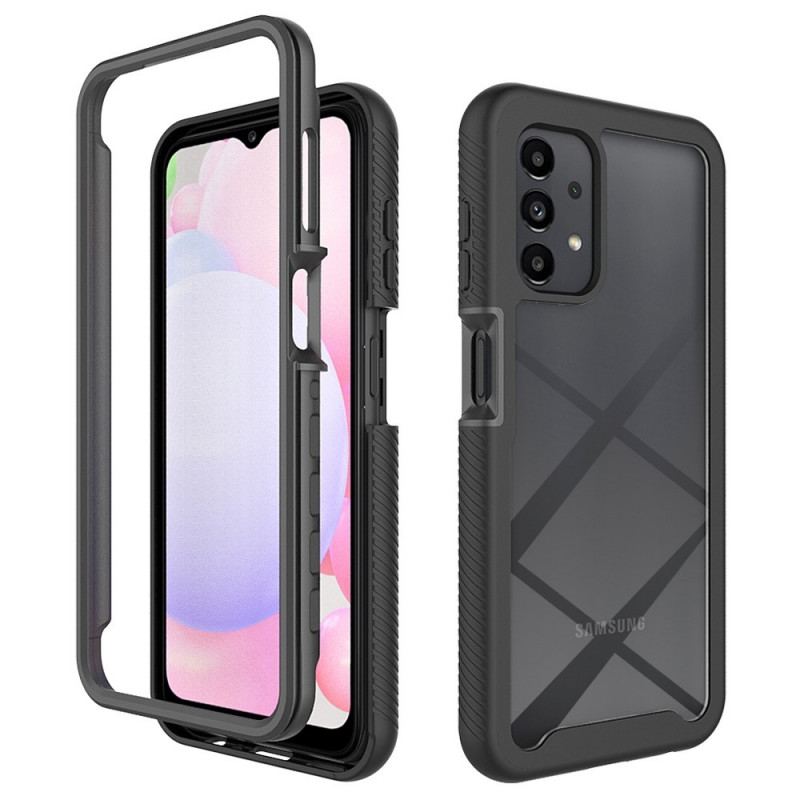 Capa Para Samsung Galaxy A13 Bordas De Silicone Híbridas