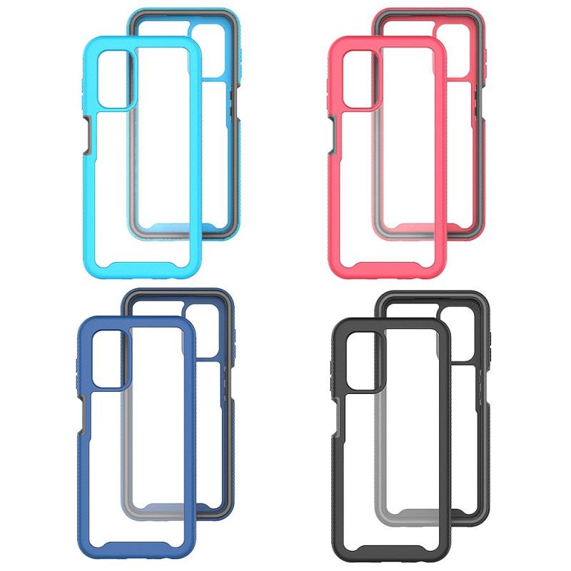 Capa Para Samsung Galaxy A13 Bordas De Silicone Híbridas