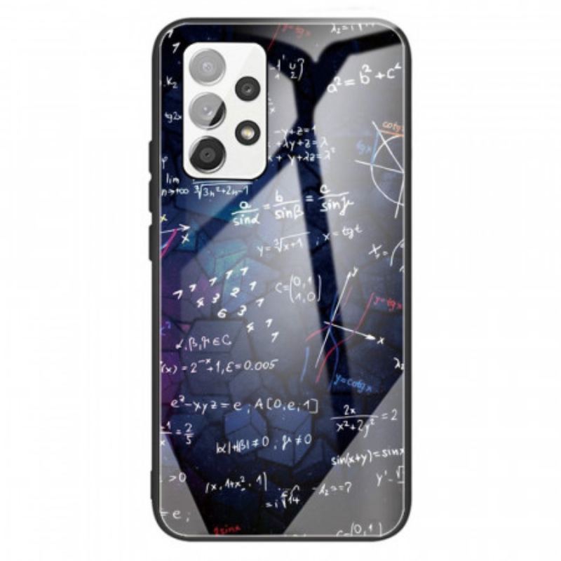 Capa Para Samsung Galaxy A13 Cálculos Matemáticos De Vidro Temperado