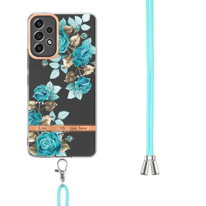 Capa Para Samsung Galaxy A13 De celular Cordão Floral