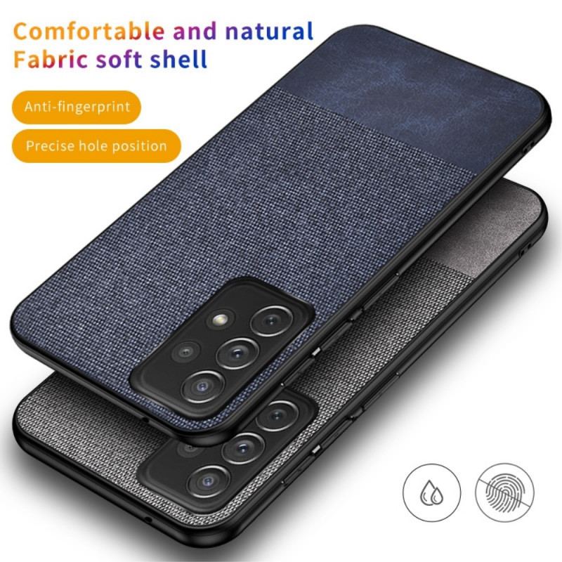 Capa Para Samsung Galaxy A13 Couro Falso De Textura Dupla