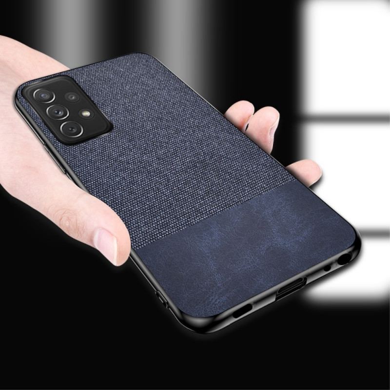 Capa Para Samsung Galaxy A13 Couro Falso De Textura Dupla