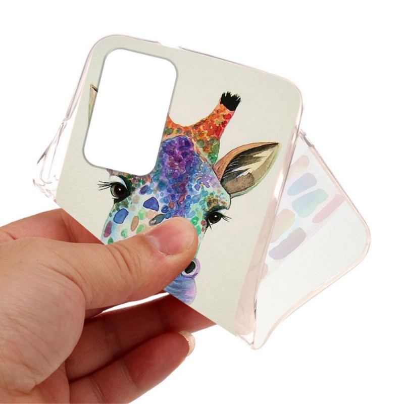 Capa Para Samsung Galaxy A13 Dama Borboleta