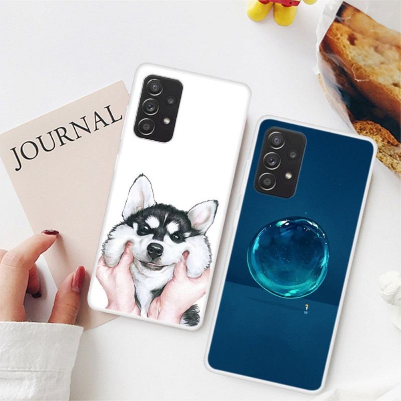 Capa Para Samsung Galaxy A13 Hamster Na Chuva