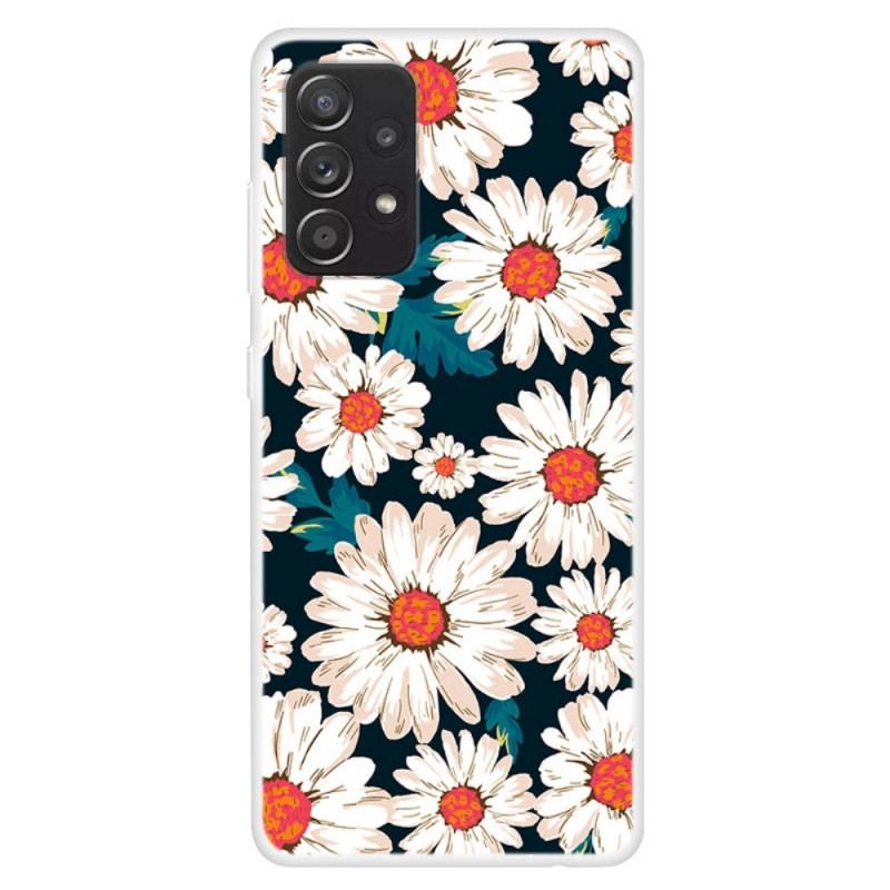 Capa Para Samsung Galaxy A13 Margaridas