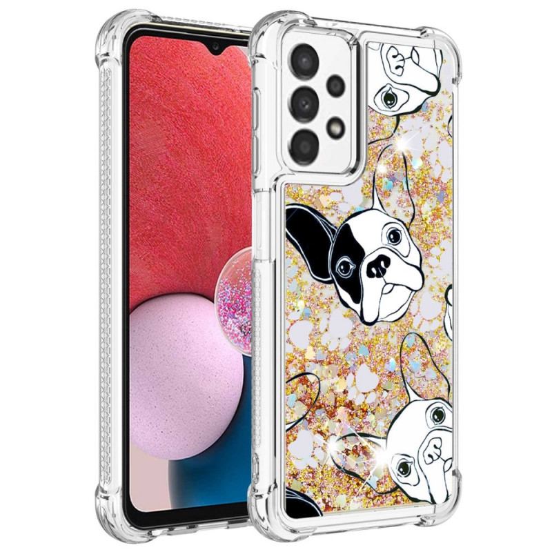 Capa Para Samsung Galaxy A13 Mr Dog Lantejoulas