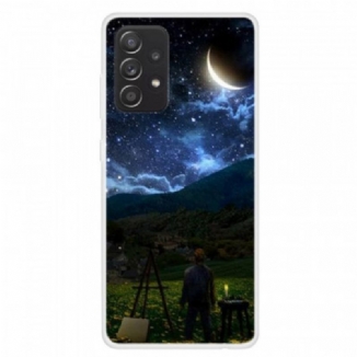 Capa Para Samsung Galaxy A13 Pintor Na Noite