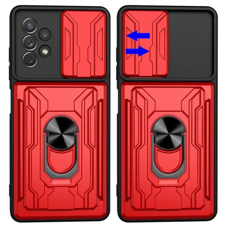 Capa Para Samsung Galaxy A13 Porta-cartões E Capas De Lentes