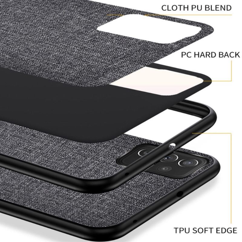 Capa Para Samsung Galaxy A13 Textura De Tecido