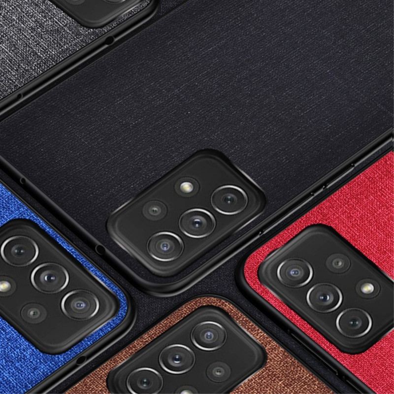 Capa Para Samsung Galaxy A13 Textura De Tecido