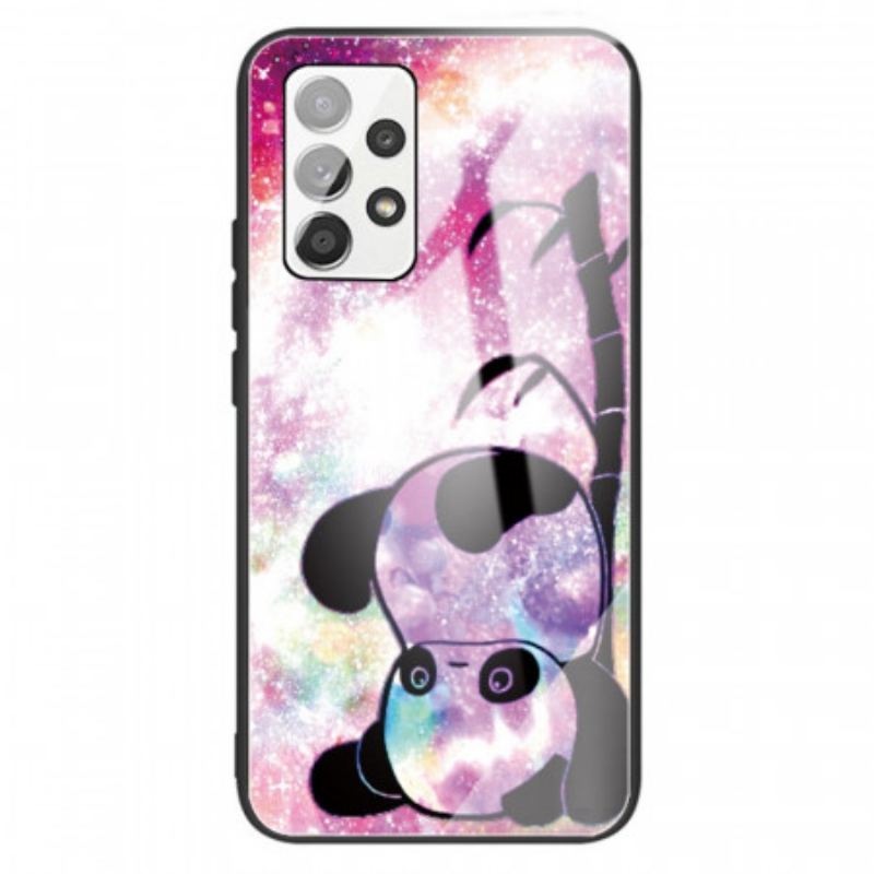 Capa Para Samsung Galaxy A13 Vidro Temperado Panda