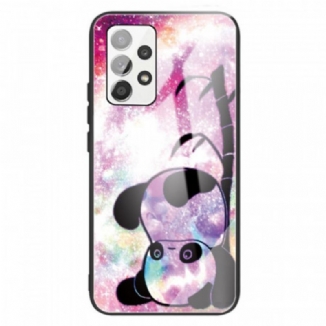 Capa Para Samsung Galaxy A13 Vidro Temperado Panda