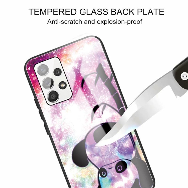 Capa Para Samsung Galaxy A13 Vidro Temperado Panda