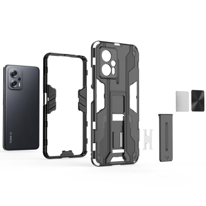 Capa De Celular Para Poco X4 GT Suporte Removível Vertical E Horizontal