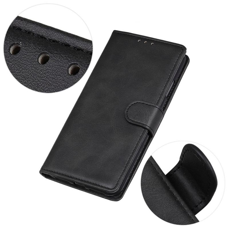 Capa Flip Para Poco X4 GT Couro Sintético Fosco