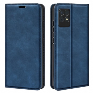 Capa De Celular Para Realme 8i Flip Suavidade Ao Toque Da Pele