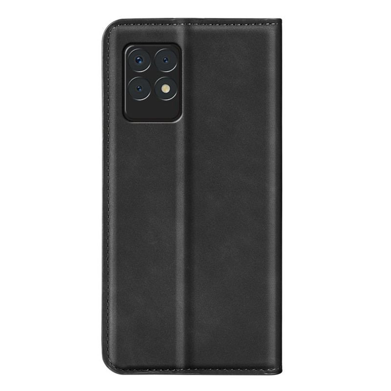 Capa De Celular Para Realme 8i Flip Suavidade Ao Toque Da Pele