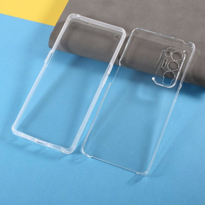 Capa De Celular Para Oppo Find X3 Neo Simples Transparente