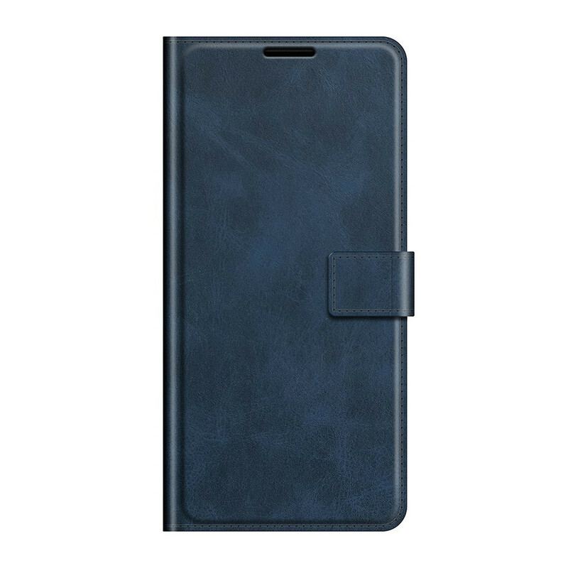 Capa De Couro Para Oppo Find X3 Neo Efeito De Couro Extremo Fino