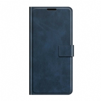 Capa De Couro Para Oppo Find X3 Neo Efeito De Couro Extremo Fino