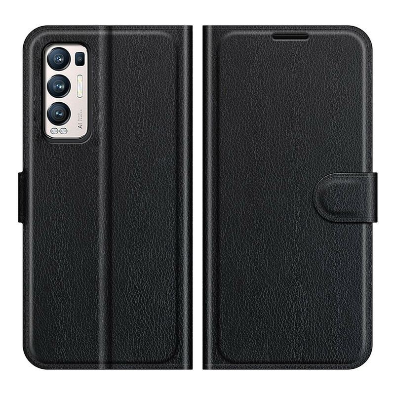 Capa Flip Para Oppo Find X3 Neo Clássico