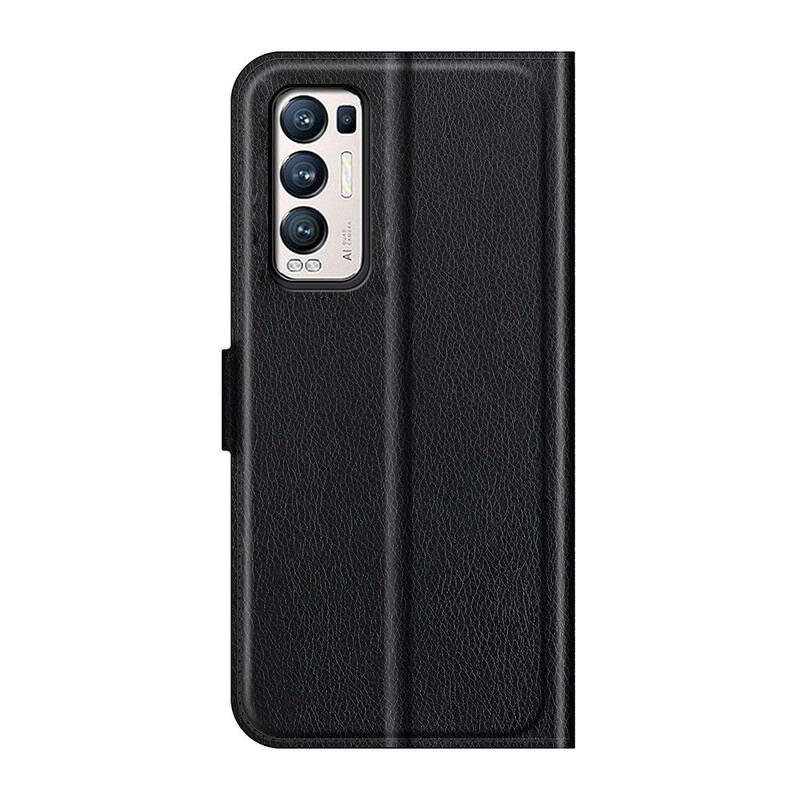 Capa Flip Para Oppo Find X3 Neo Clássico