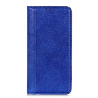 Capa De Celular Para Motorola Edge 40 Pro Flip Elegante Couro Rachado