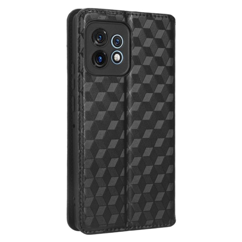 Capa De Celular Para Motorola Edge 40 Pro Flip Padrão 3d