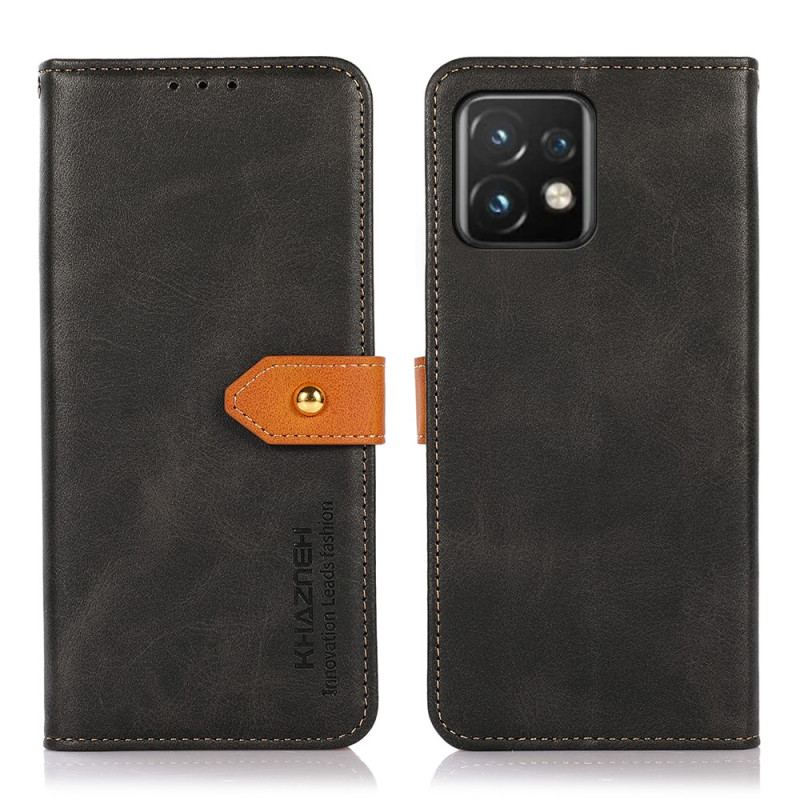 Capa Flip Para Motorola Edge 40 Pro Alça Khazneh