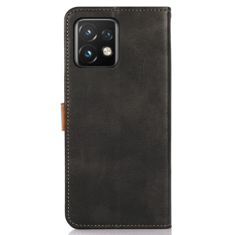 Capa Flip Para Motorola Edge 40 Pro Alça Khazneh