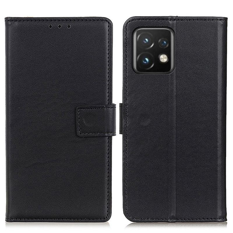 Capa Flip Para Motorola Edge 40 Pro Couro Sintético