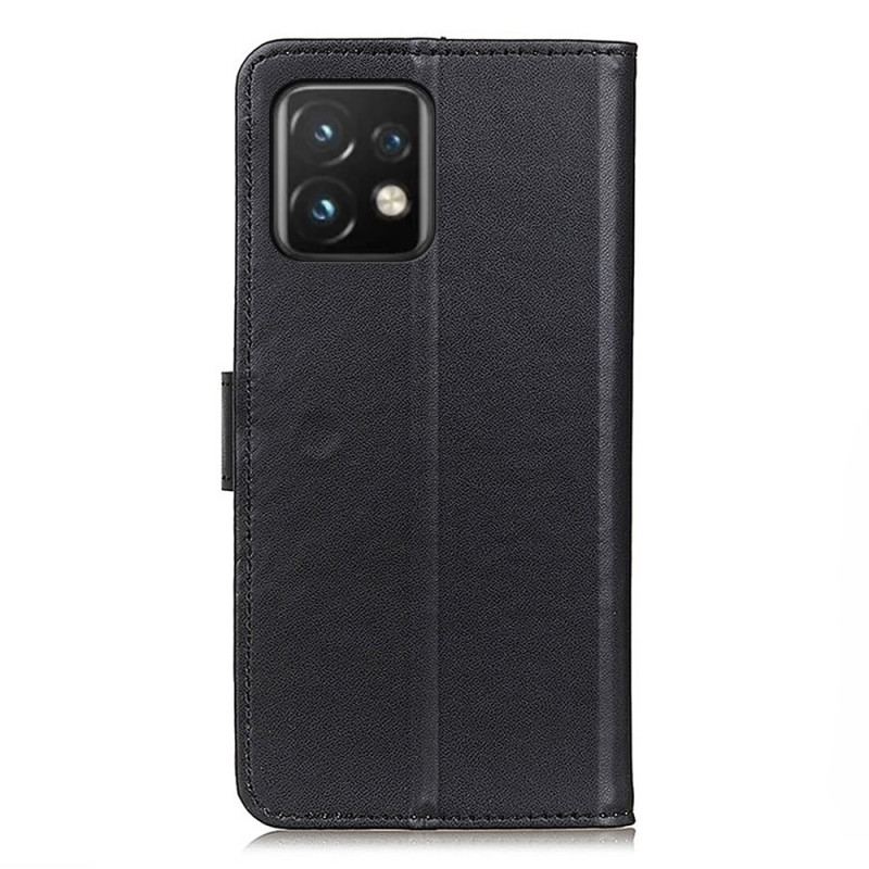 Capa Flip Para Motorola Edge 40 Pro Couro Sintético