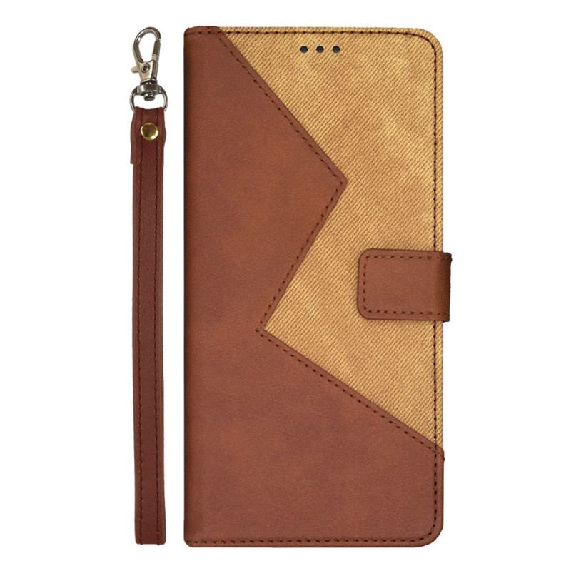 Capa Flip Para Motorola Edge 40 Pro Idewei Bicolor