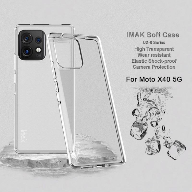 Capa Para Motorola Edge 40 Pro Imak Transparente