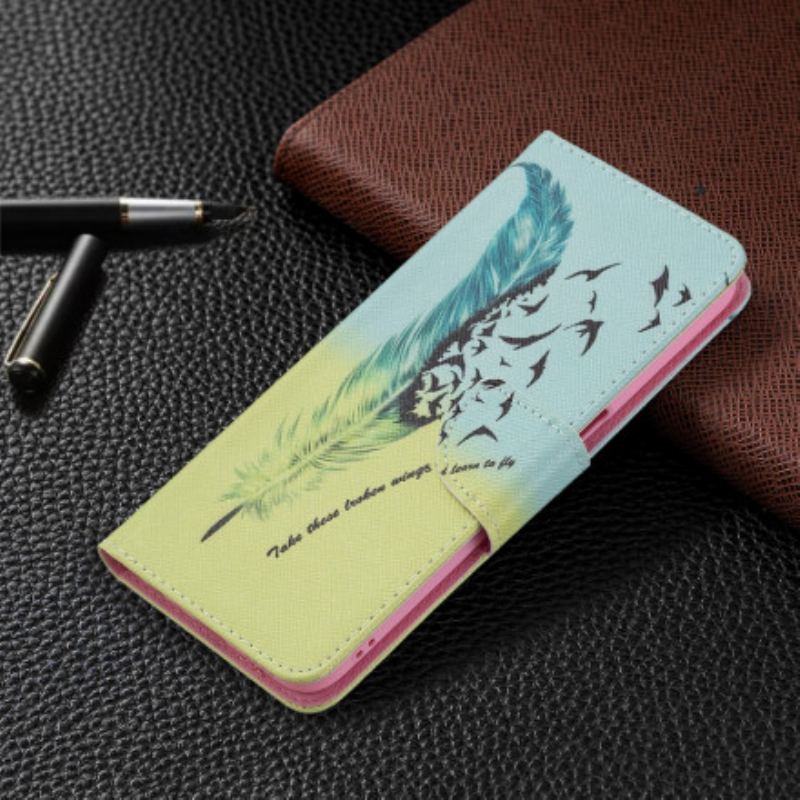 Capa Flip Para Realme 8 5G Aprender A Voar